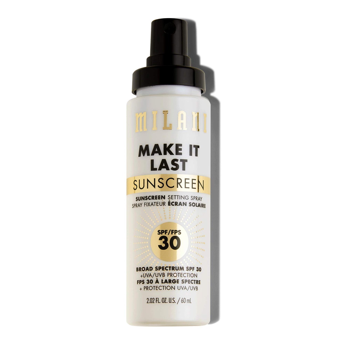 Milani Make it Last Charcoal Matte Setting Spray & Milani Make It Last Sunscreen Setting Spray with SPF30