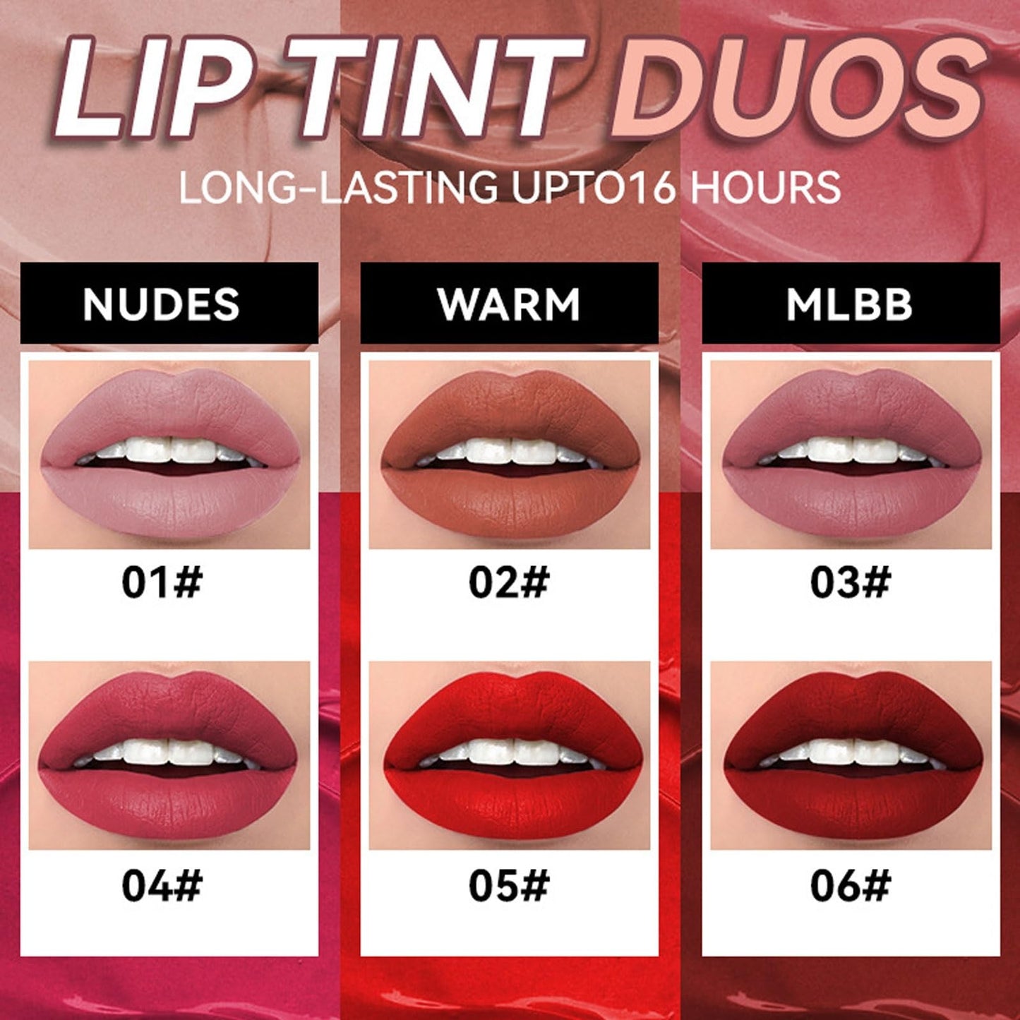 SWETIYOU Matte Liquid Lipstick Makeup Set, 3Pcs Long Lasting Smudge Proof Lip Gloss Set, High Pigmented Velvety Nude Red Lip Stain Lip Makeup Gift Sets for Girls and Women