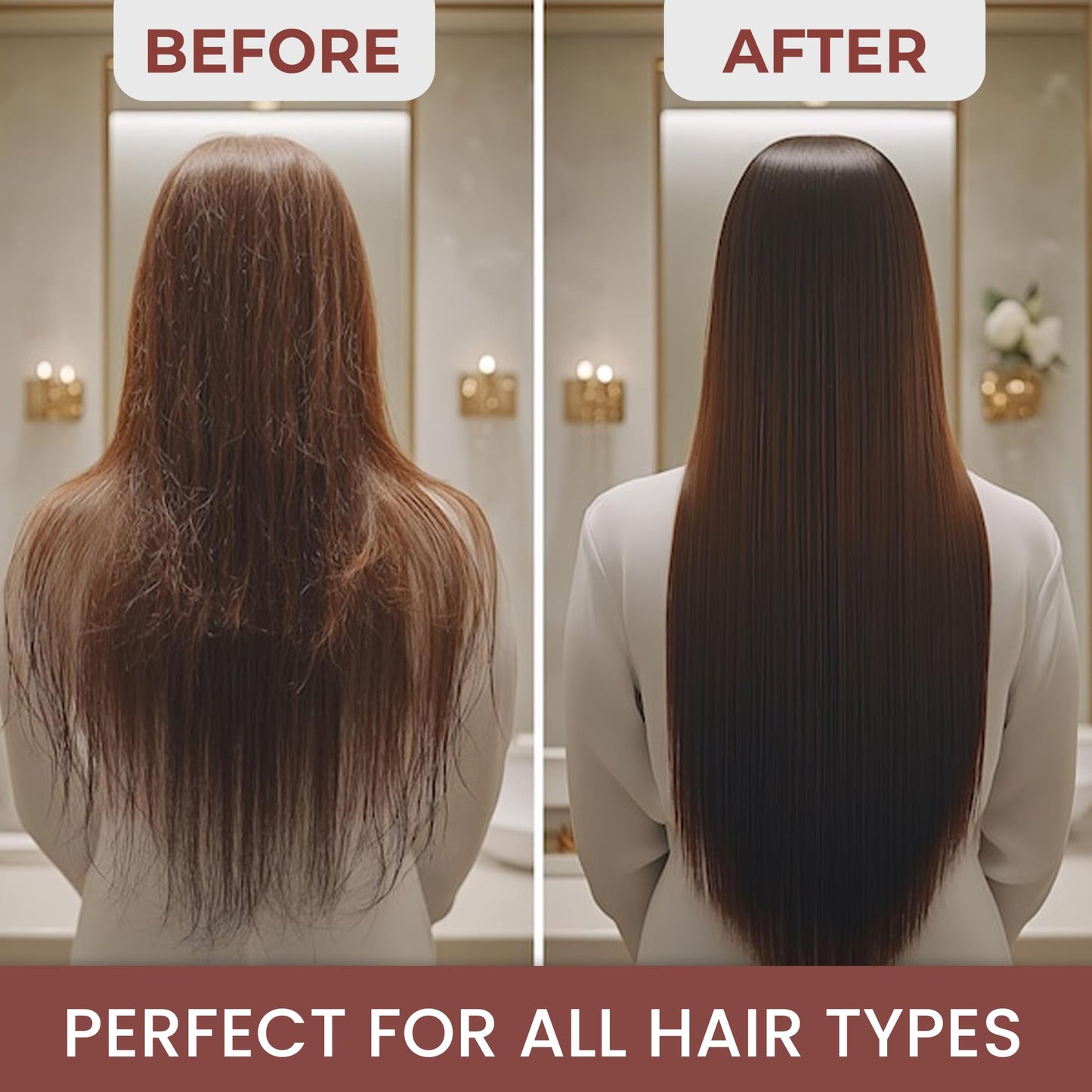 Vitamin E & Collagen Shampoo | Anti Hair Loss, Damage Repair & Growth Formula | Sulfate Free Hair Thickening Shampoo for Daily Use, All Hair Types | 500 ml / 16.9 Fl Oz