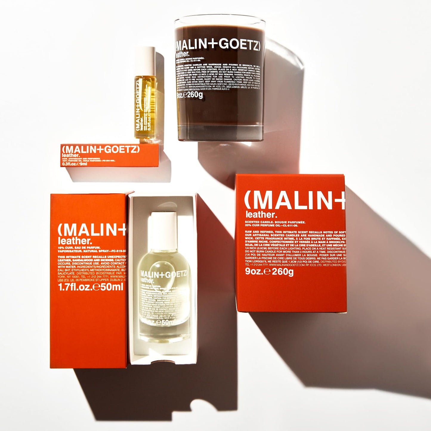 MALIN+GOETZ Perfume Oil Leather | Concentrated Fragrance in Signature Scents | Travel-Friendly Rollerball | Vegan & Cruelty-Free | 0.2 fl oz