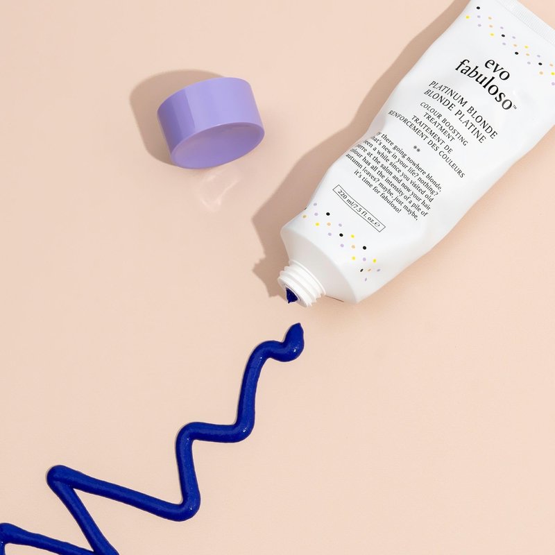 EVO Fabuloso Caramel Color Depositing Conditioner for Blonde Hair - Tones, Nourishes & Adds Shine - 7.4 fl oz