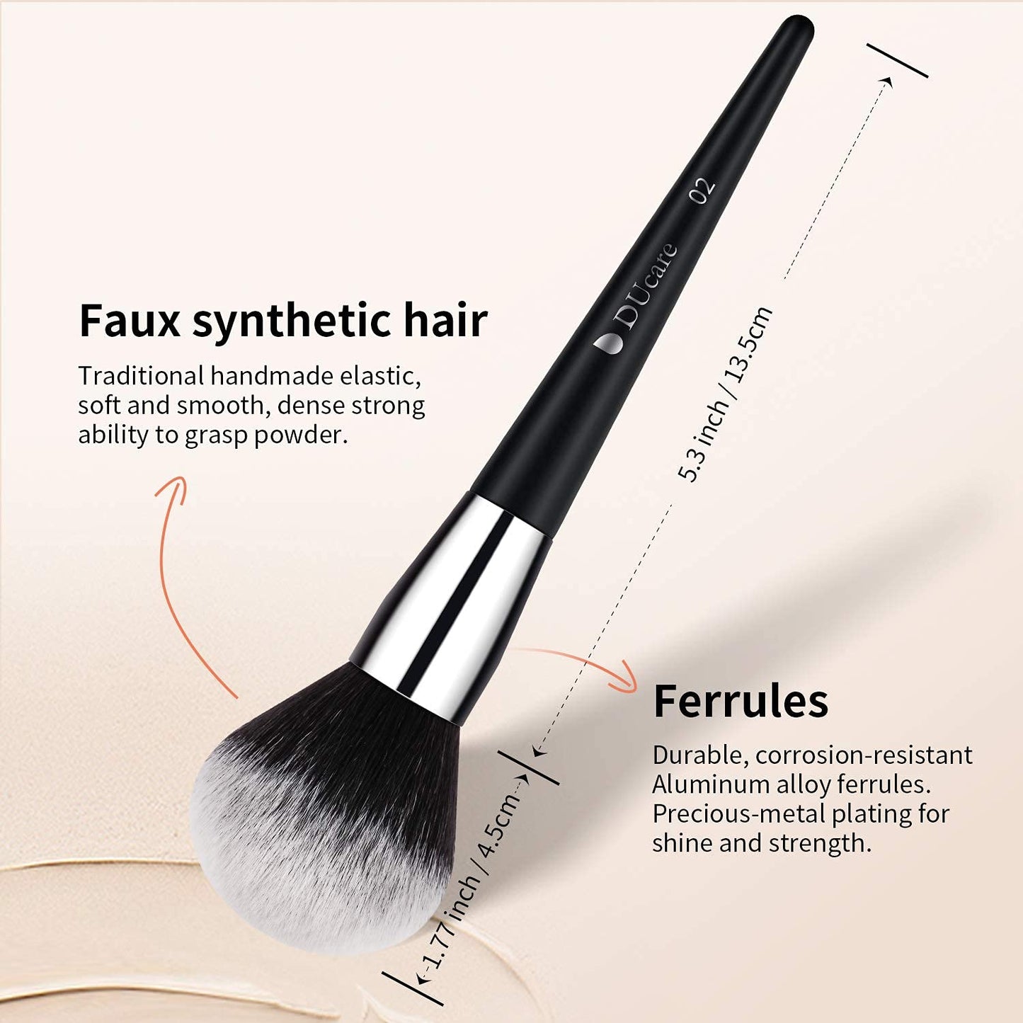 DUcare Makeup Brushes with Makeup Brush Solid Soap Cleanser