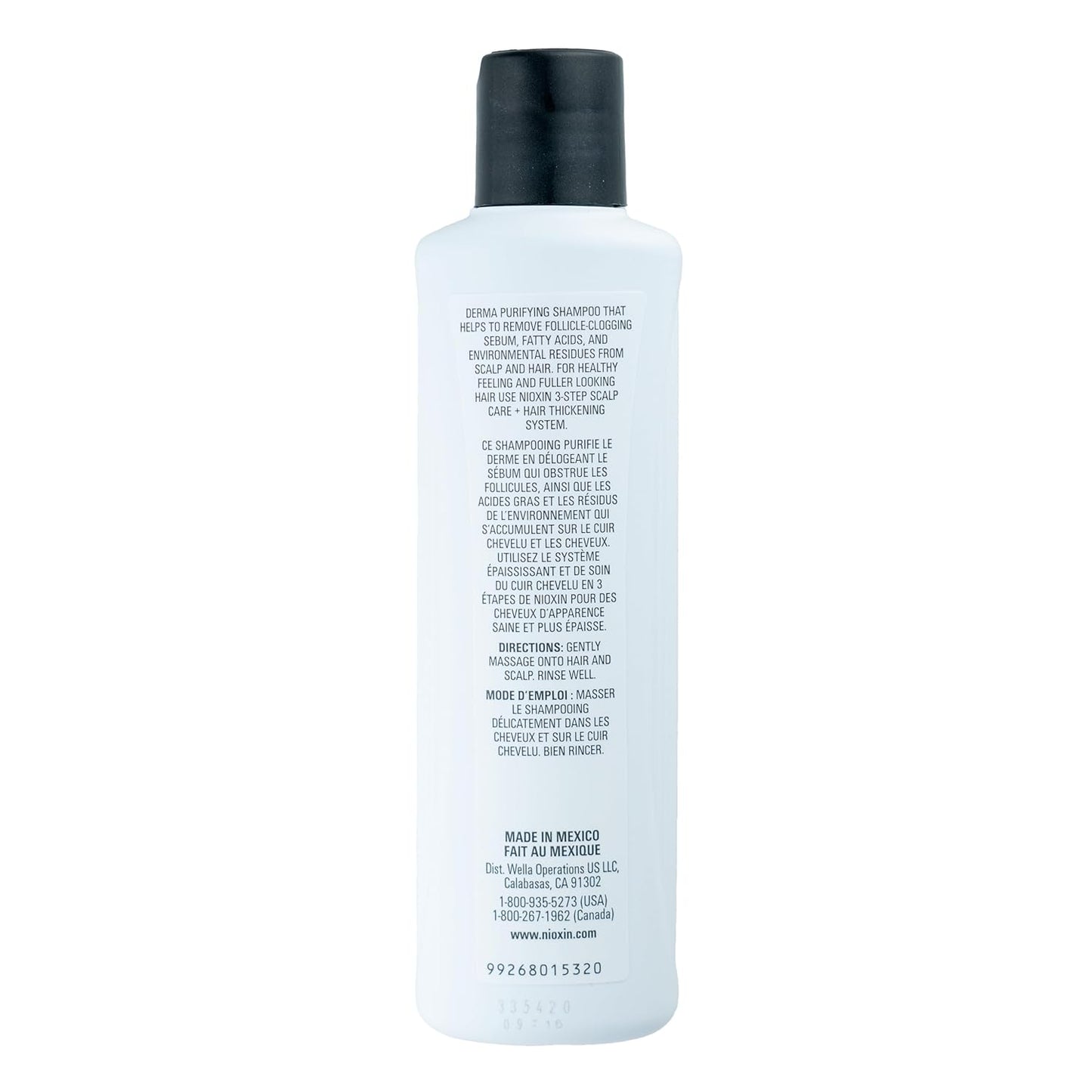 Nioxin Scalp & Hair Thickening Shampoo - Strengthen Natural Hair with Niacinamide & Biotin | For Light Thinning