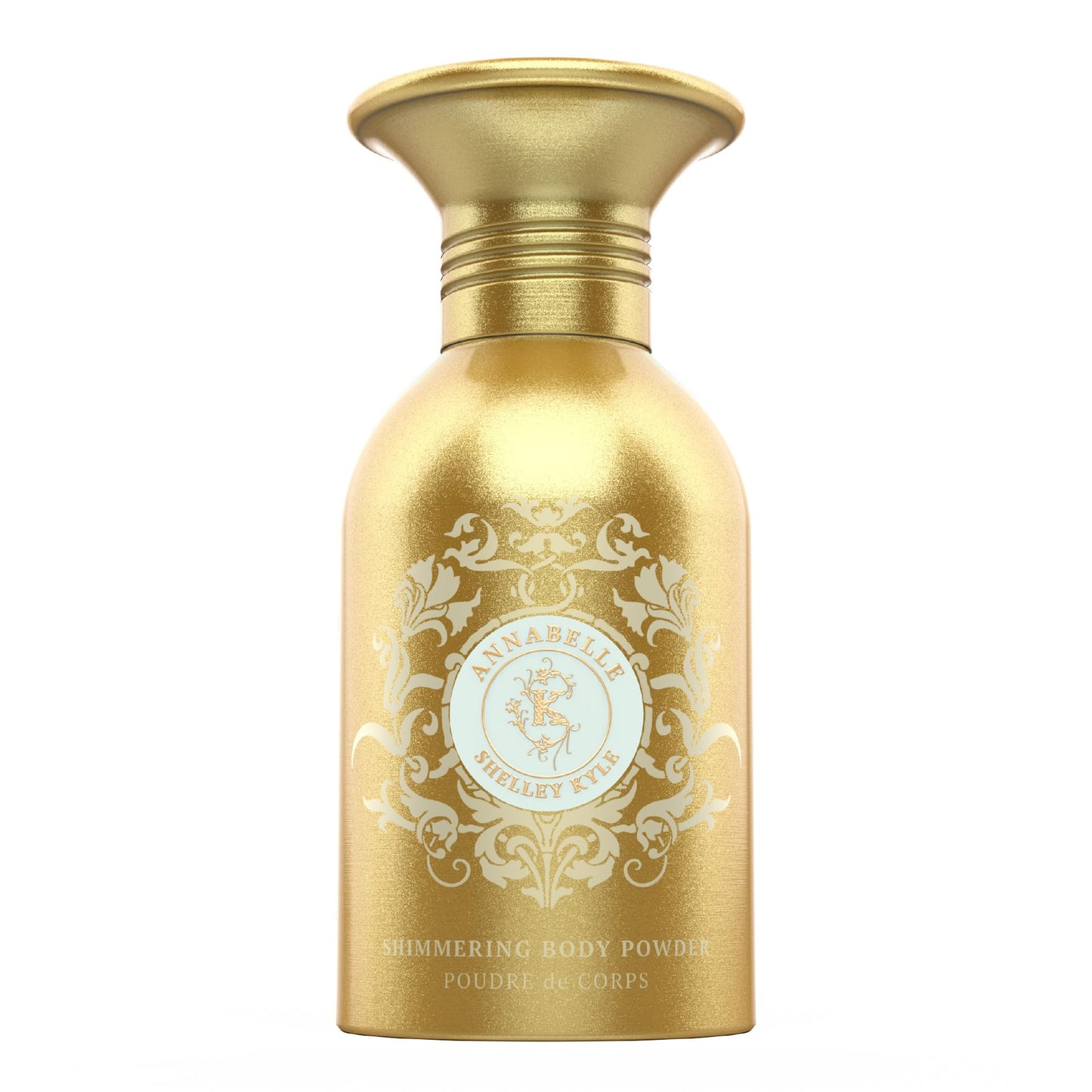 Annabelle Talc Free Shimmer Powder, Body Powder, Dusting Powder, Leaves Skin Soft, Dry, Smooth, and Shimmering, 48g