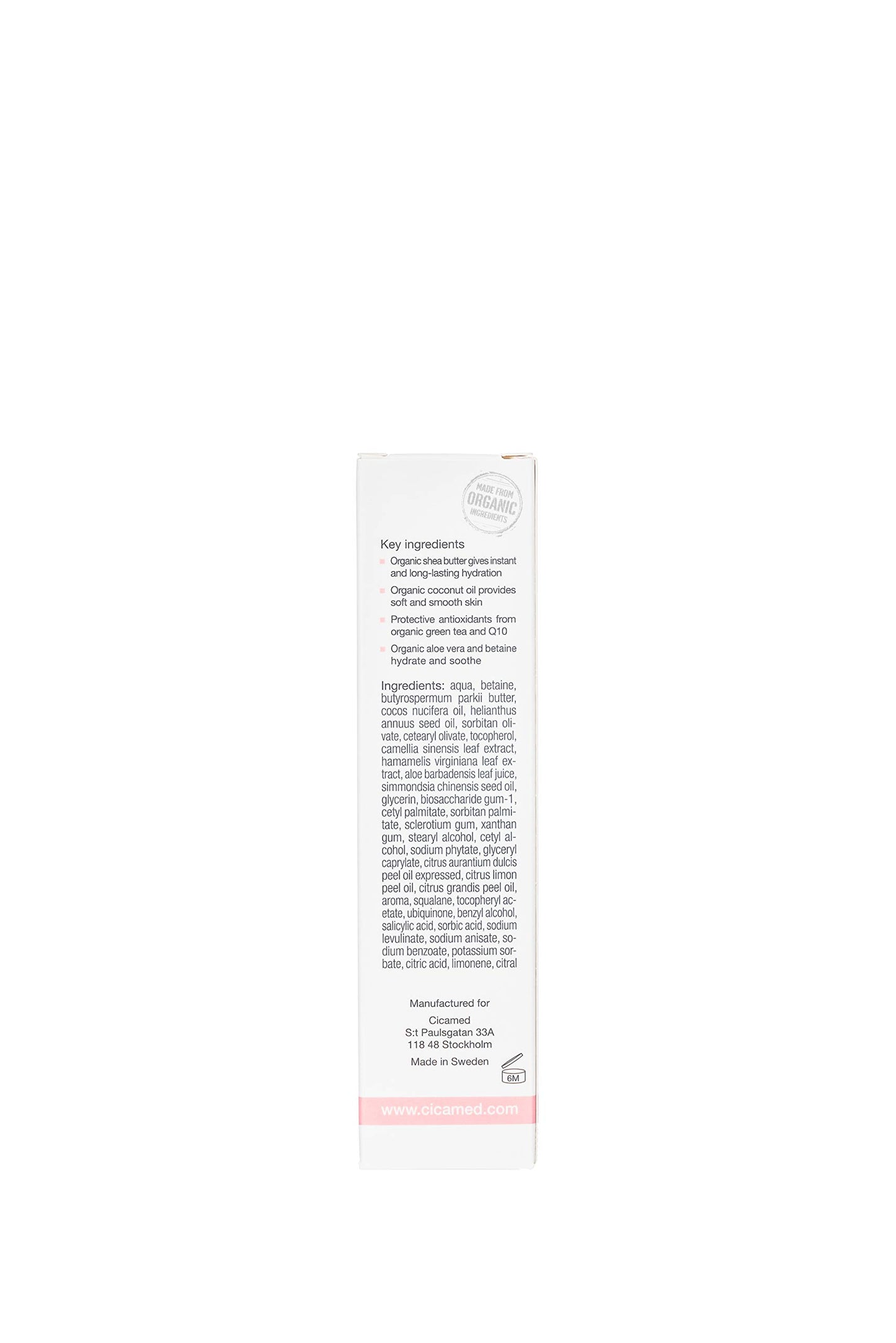 Cicamed Day Moisturizer, Anti-Aging Light Hydrating Cream, Organic Science