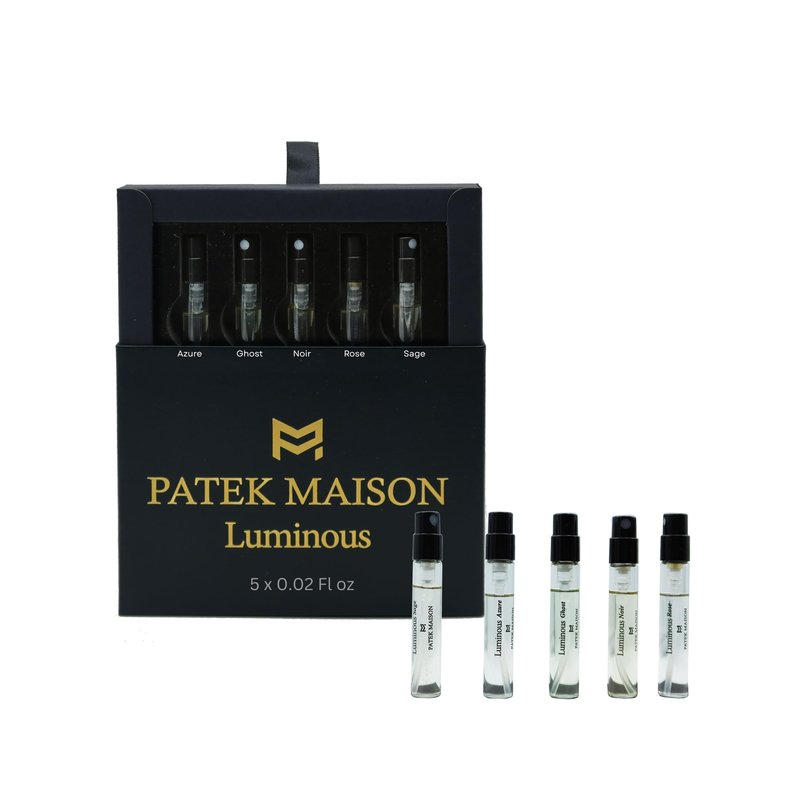 Patek Maison Perfume for Women and Men Luminous Mini Gift Set EDP Vial Spray