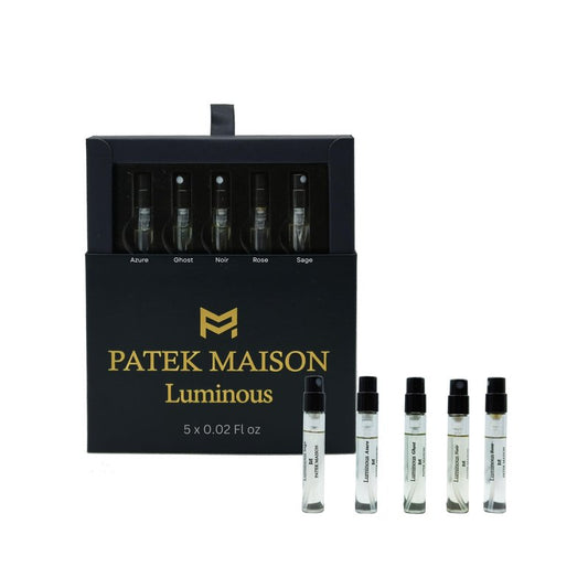 Patek Maison Perfume for Women and Men Luminous Mini Gift Set EDP Vial Spray