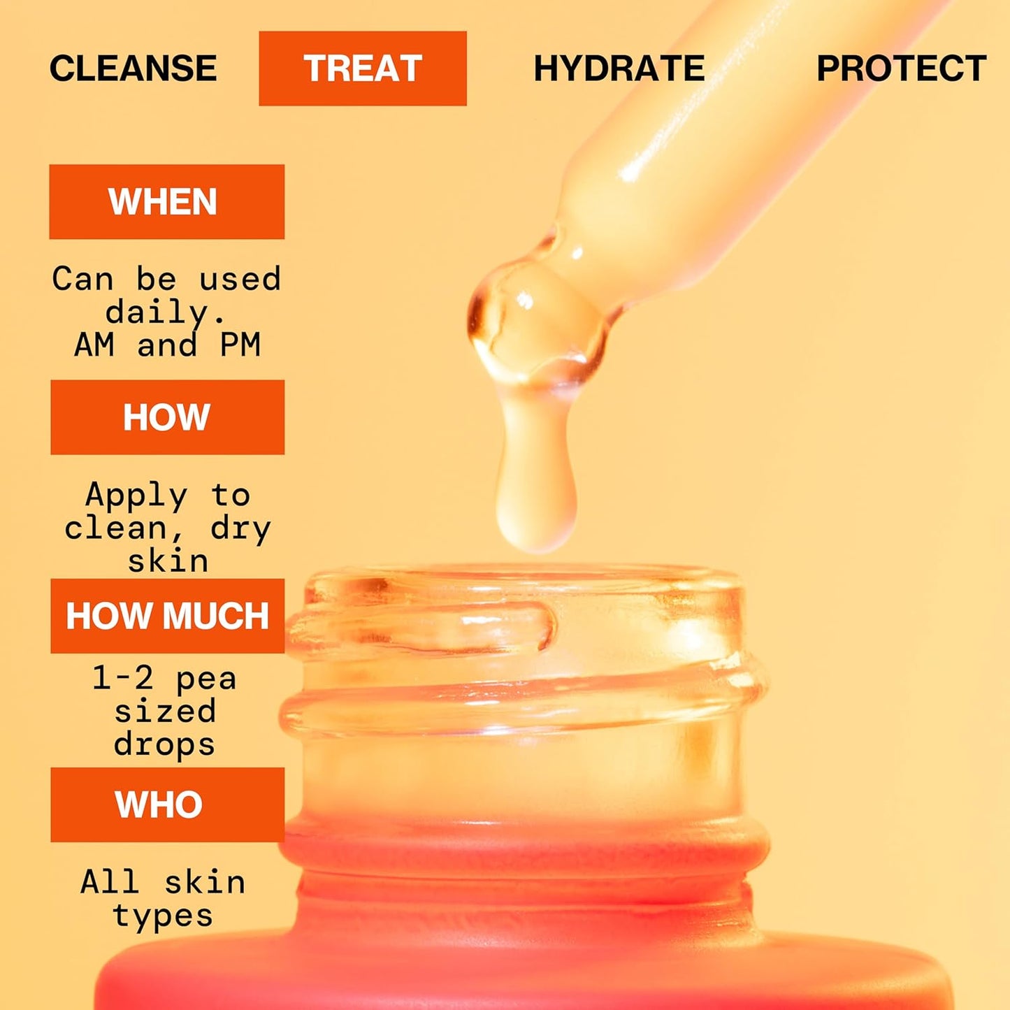 Pacifica Glow Baby Booster Mini Face Serum - Vitamin C & Glycolic Acid for Brightening Dull Skin | Fragrance-Free, Vegan, 0.5 Fl Oz