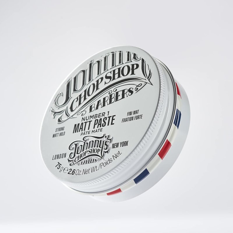 Men's Hair Styling Matte Paste - Pro-Quality Strong Hold & Natural Look | 2.6 oz with Soybean Oil Hydration