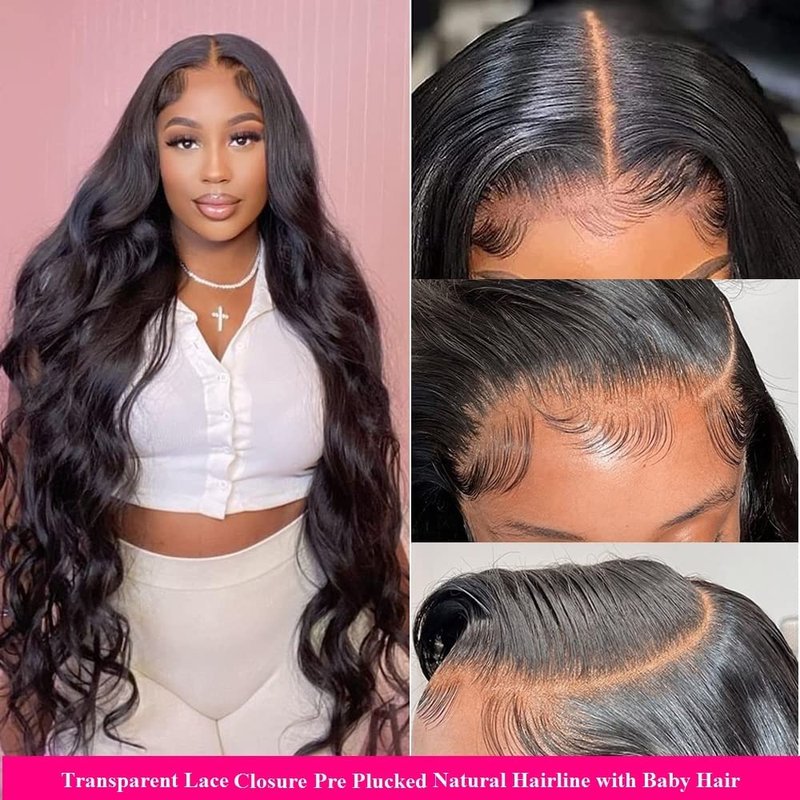 20 Inch Body Wave Closure - HD Lace 10A Brazilian Virgin Hair, Pre-Plucked with Baby Hair | Free Part