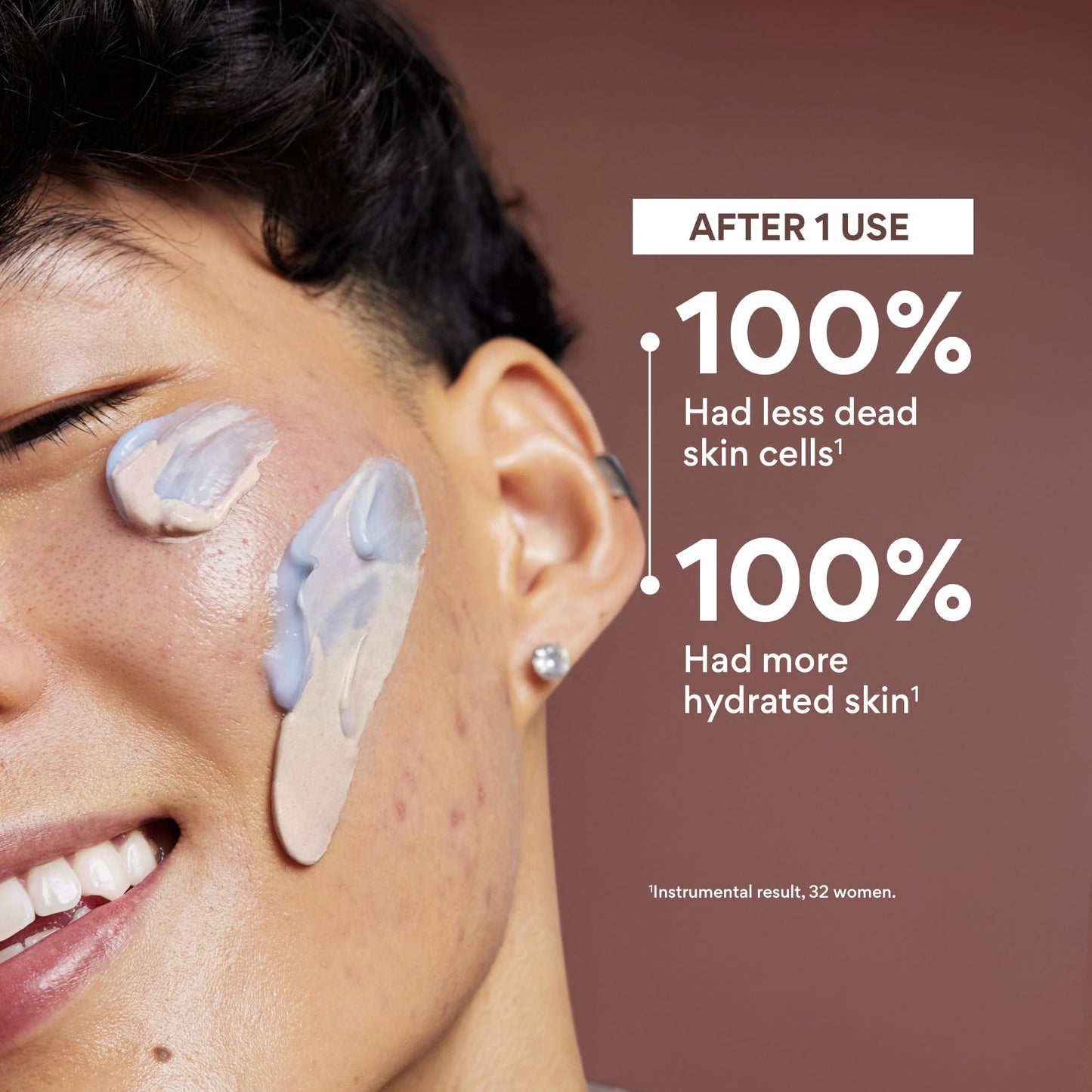 Innisfree Volcanic Swirl Pore Mask | 2-in-1 Korean Mask with AHA and Hyaluronic Acid for Oily Skin | Exfoliating, Smoothing and Hydrating | Suitable for Normal to Dry Skin