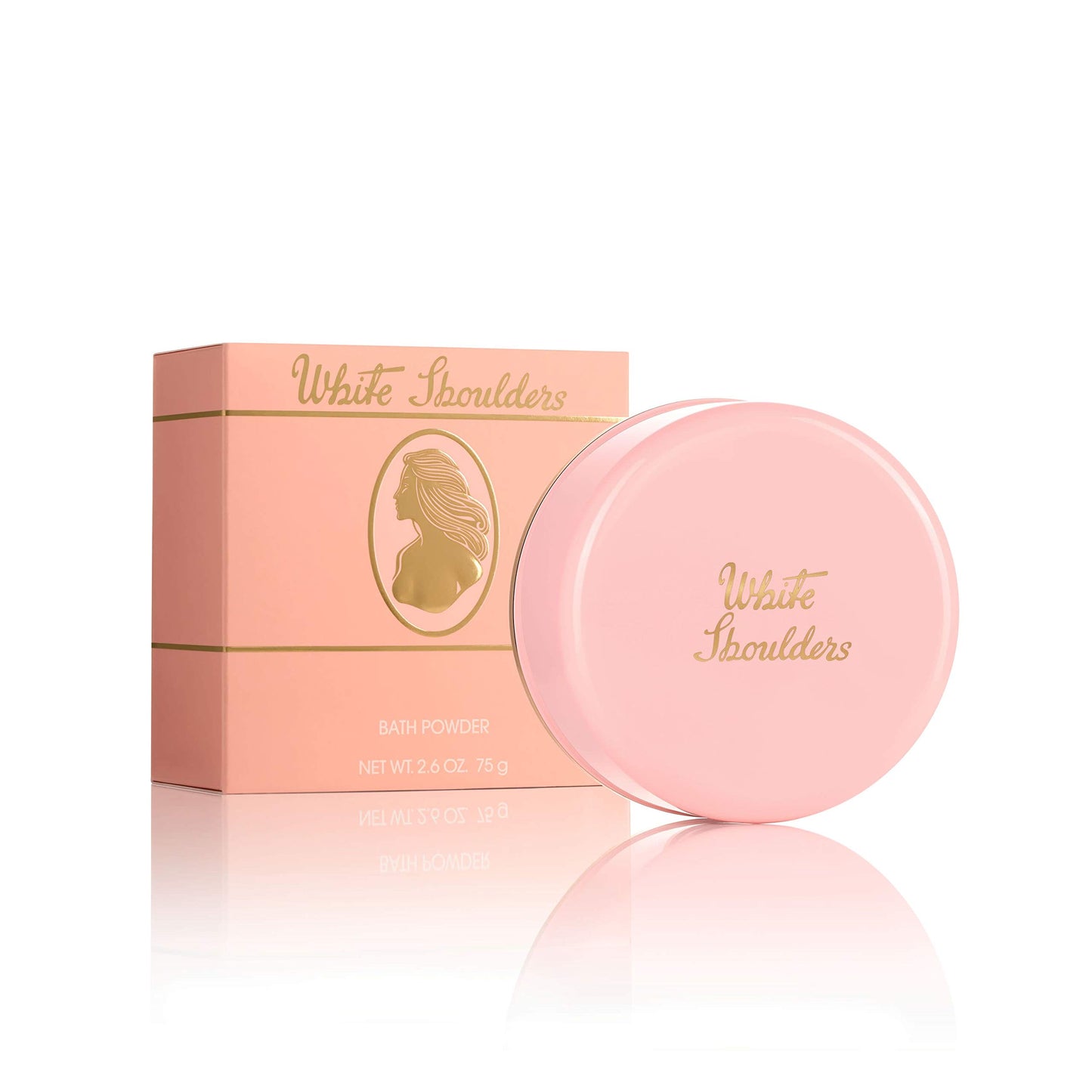 Elizabeth Taylor Body Powder for Women, Fragrance with Body Puff, White Diamonds, 2.6 Oz & Evyan Perfume Bath Powder for Women, White Shoulders, 2.6 Oz
