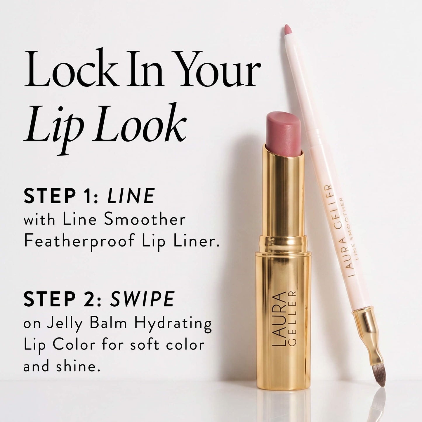 LAURA GELLER NEW YORK Jelly Balm Tinted Lip Balm – Jammin' – Hydrating Lip Color with Shine Finish – Squalane & Vitamin E – Buildable Sheer to Medium Coverage – Vegan & Cruelty-Free