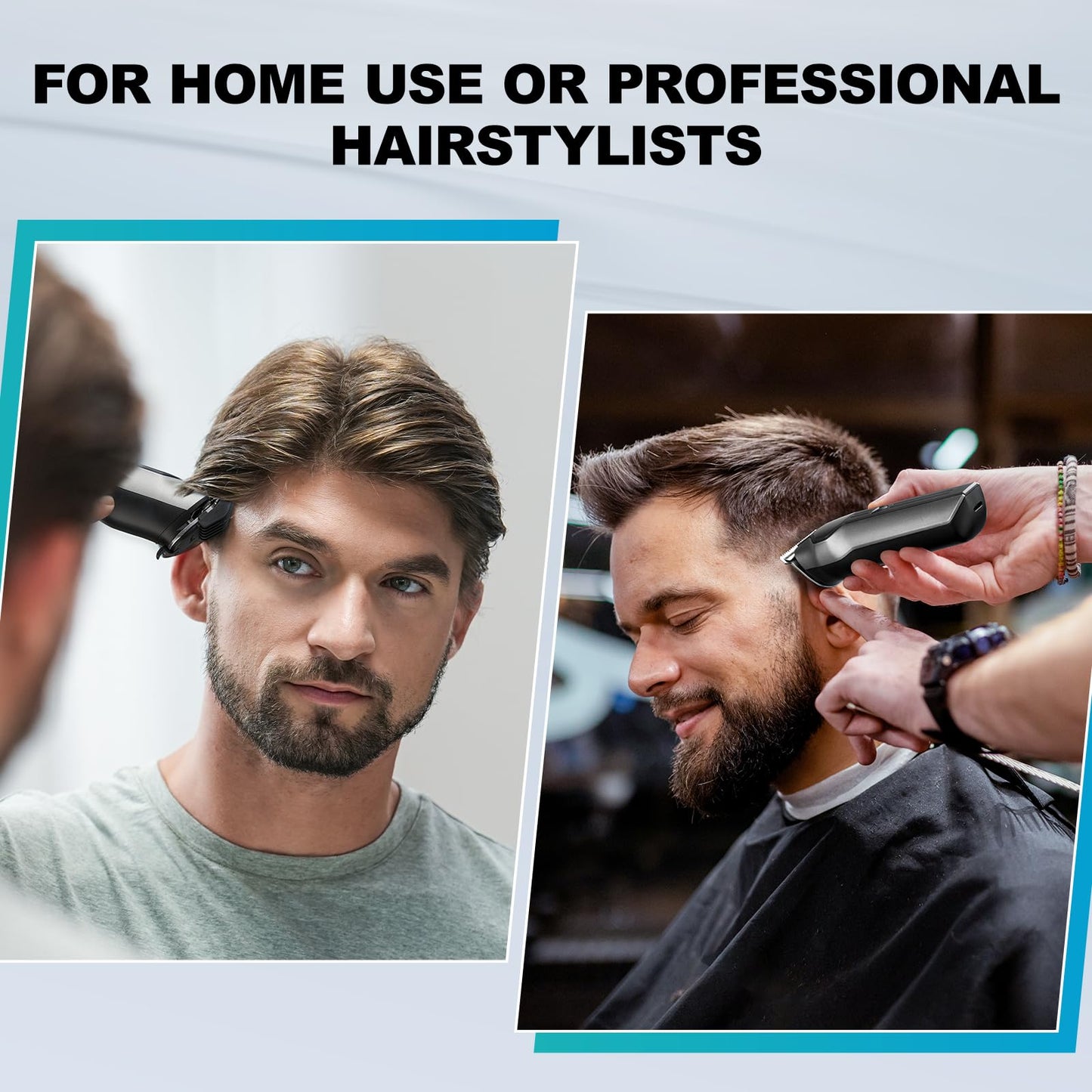 kensen Beard Trimmer for Men - 14 in 1 Professional Mens Grooming Kits, Dual Speed Electric Shaver and Hair Clipper for Beard Head Body Face Nose Ear Mustache Trimmer IPX7 Level LED Display 210 Min