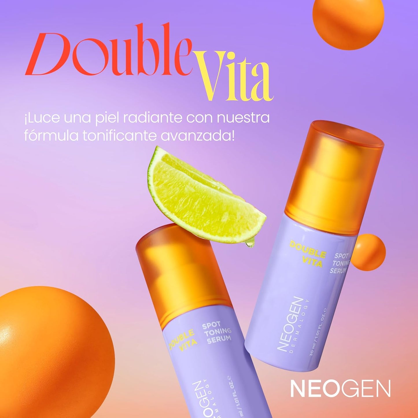 NEOGEN DERMALOGY Double Vita Spot Toning Serum - Tranexamic Acid for Brightening & Even Skin Tone