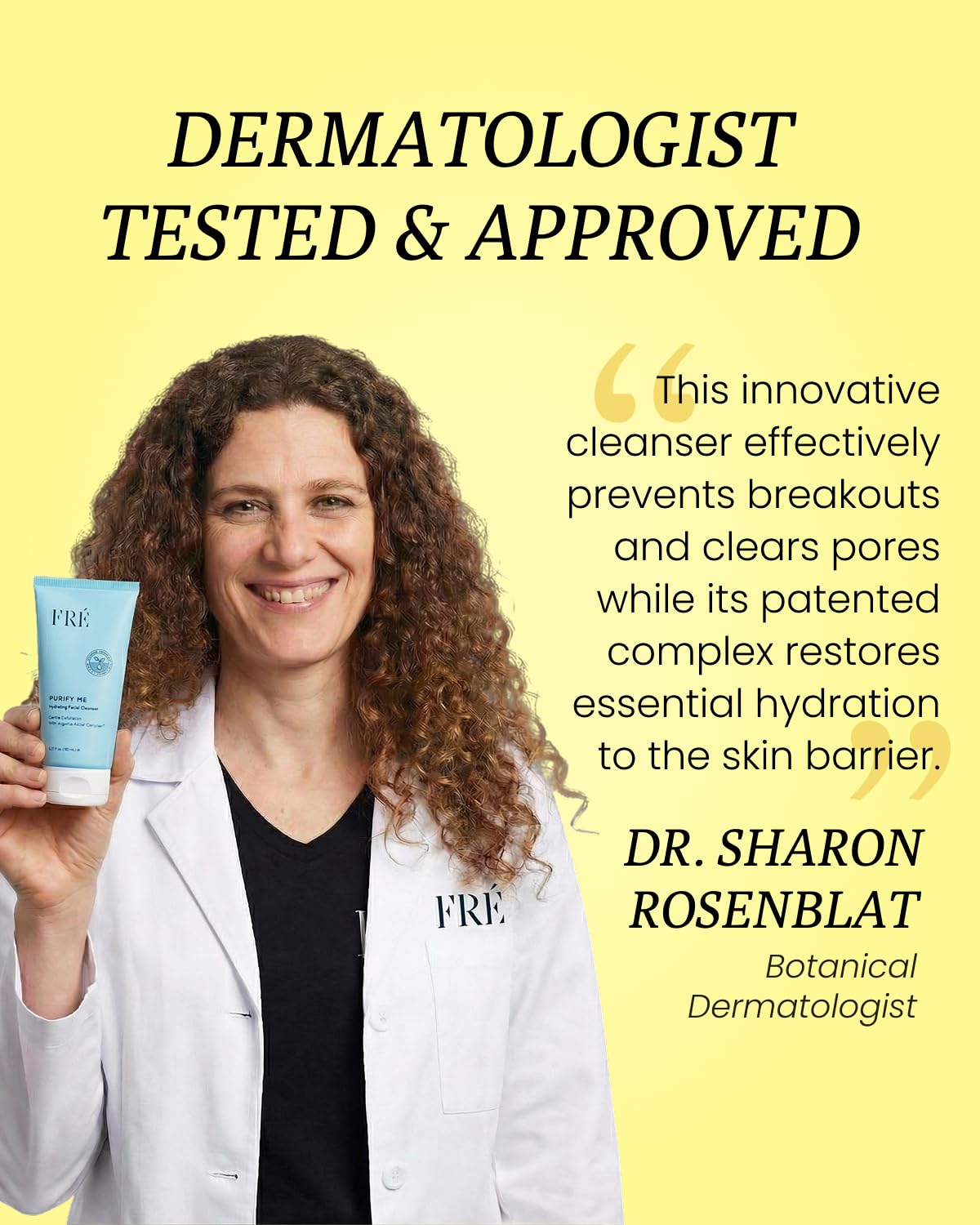FRÉ Hydrating Facial Cleanser | Creamy Cleanser, Face Wash For Dry Skin & Moisturizing Face Wash | 5.07 fl. oz.