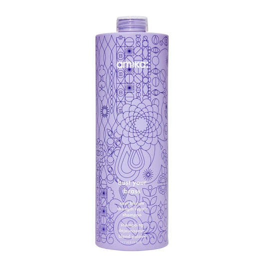 amika bust your brass cool blonde strength repair shampoo
