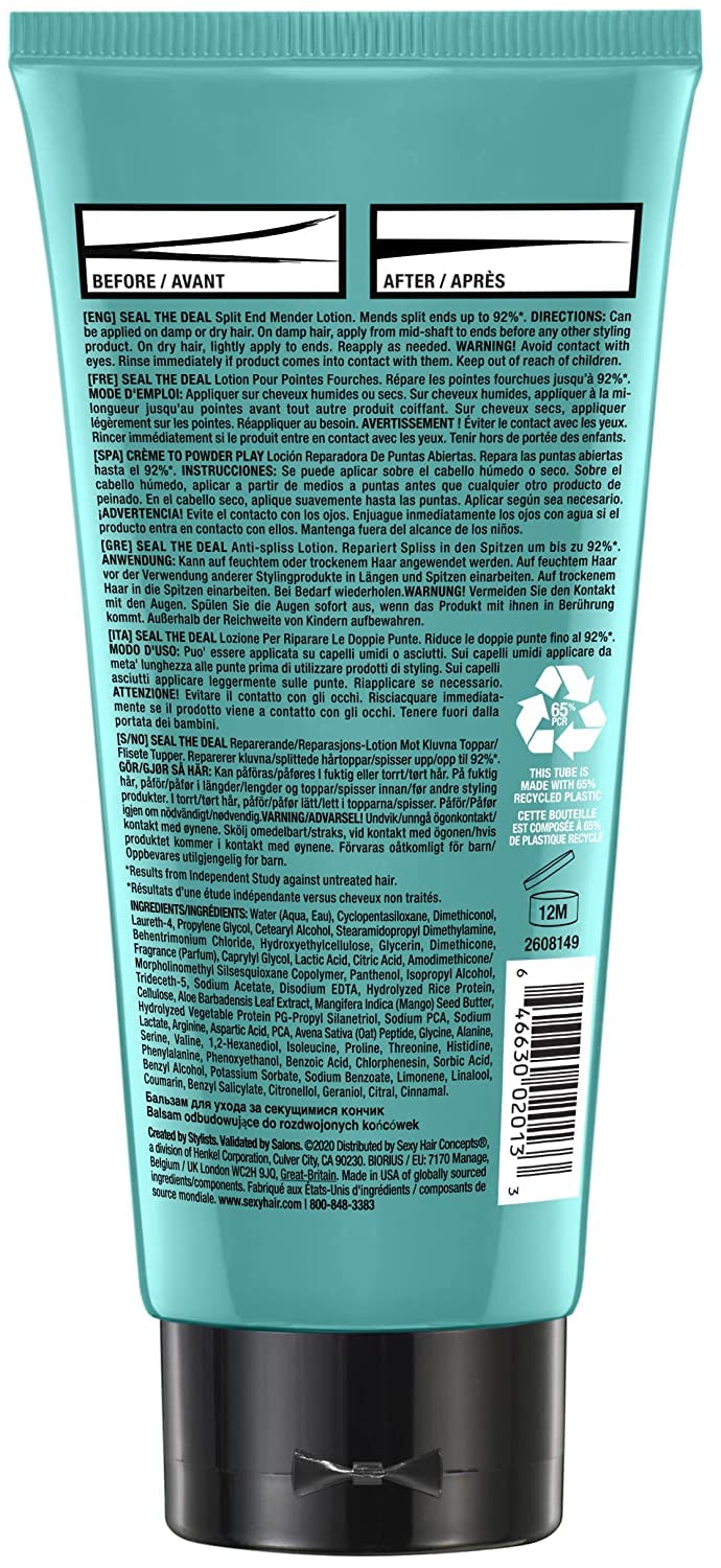 SexyHair Healthy Seal the Deal Split End Mender Lotion | All Hair Types