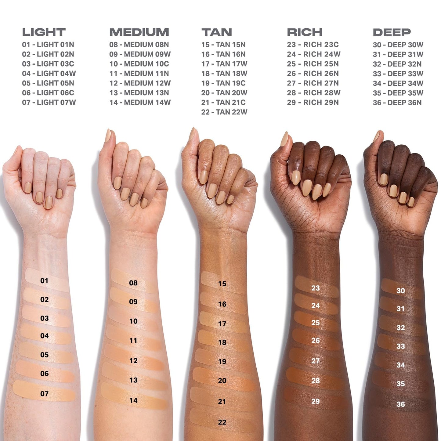 Morphe Lightform Dewy Foundation - Long-Wearing Hydration Makeup for Natural Radiance - Deep 30W (1.01 fl oz)
