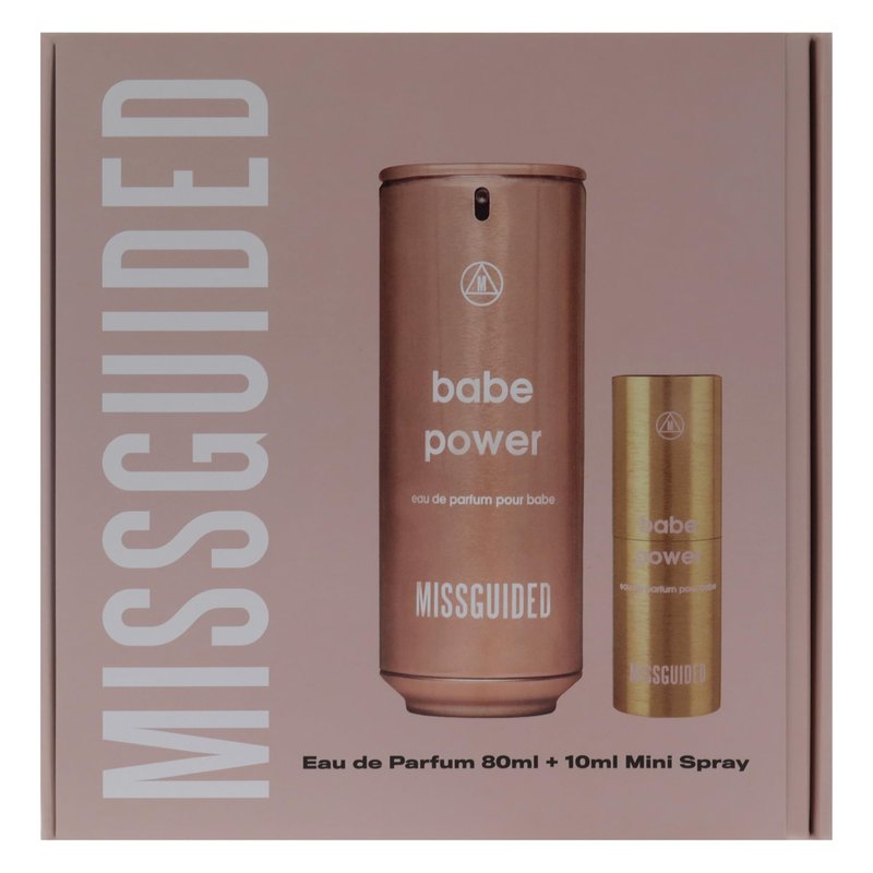 Babe Power by Missguided for Women - 2 Pc Gift Set 2.7oz EDP Spray, 0.34oz EDP Spray