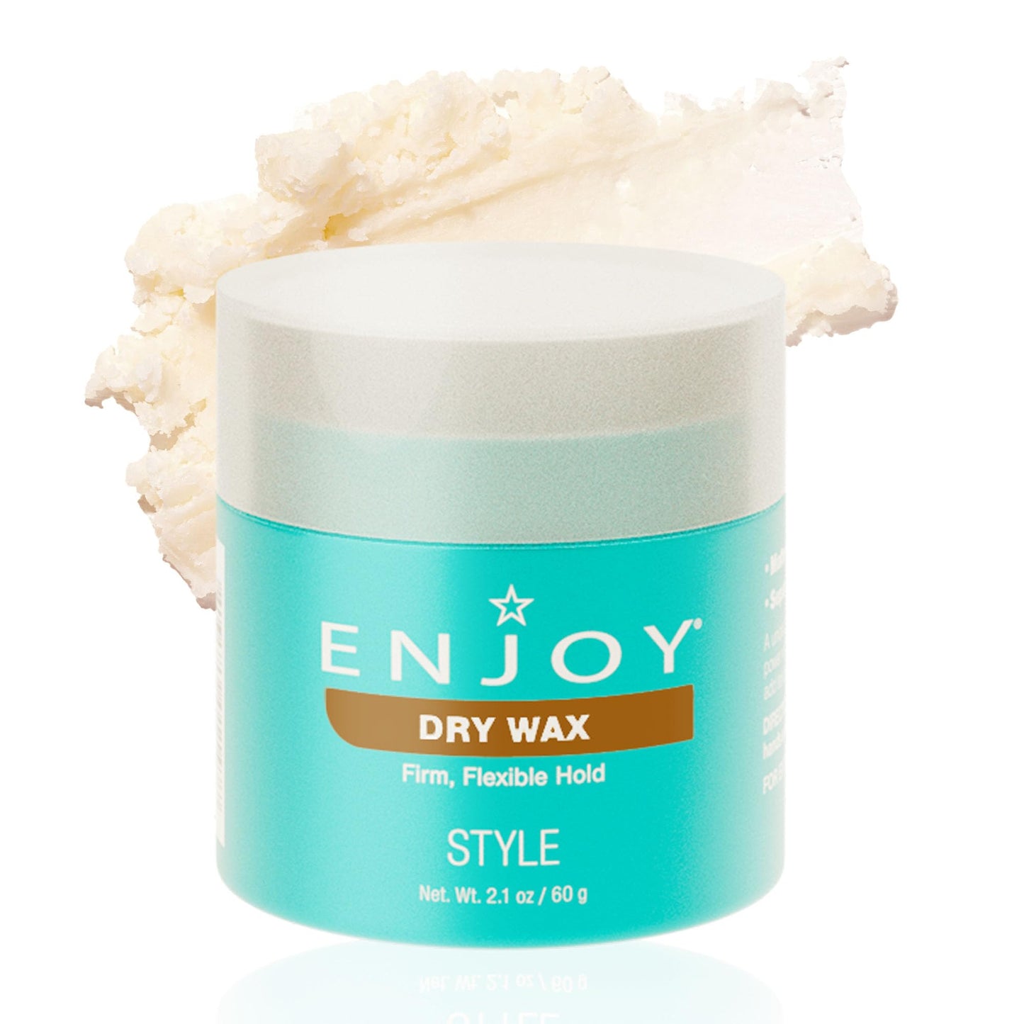 Enjoy Enjoy Dry Wax (2.1 oz) - Non-Greasy, Pliable Hair Wax