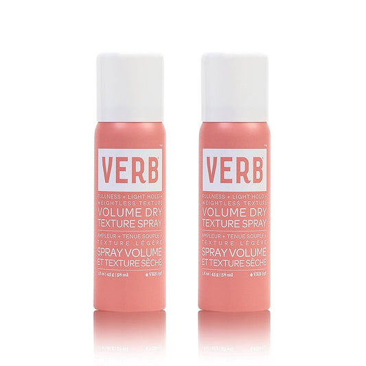 VERB Volume Dry Texture Spray, 1.6 fl oz (Pack of 2)
