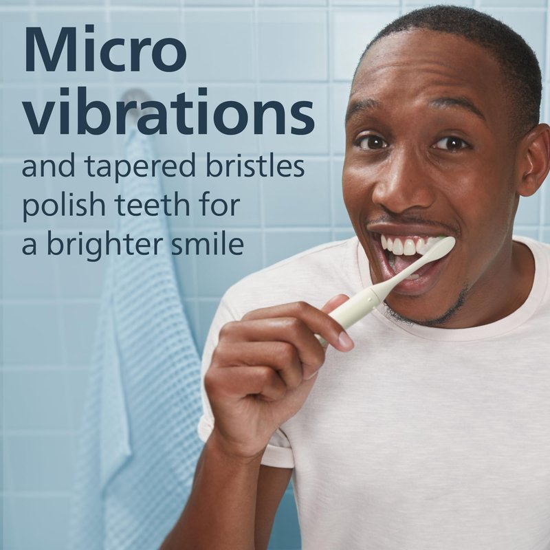 Philips Sonicare One by Sonicare Rechargeable Toothbrush, Snow, HY1200/27