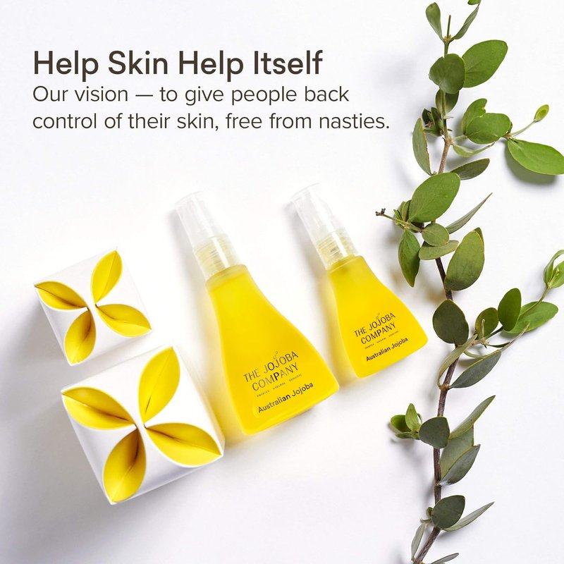 Jojoba Oil - Cold Pressed Australian Wadi-Wadi Oil with Vitamins A, D & E | Hypoallergenic, 85ml