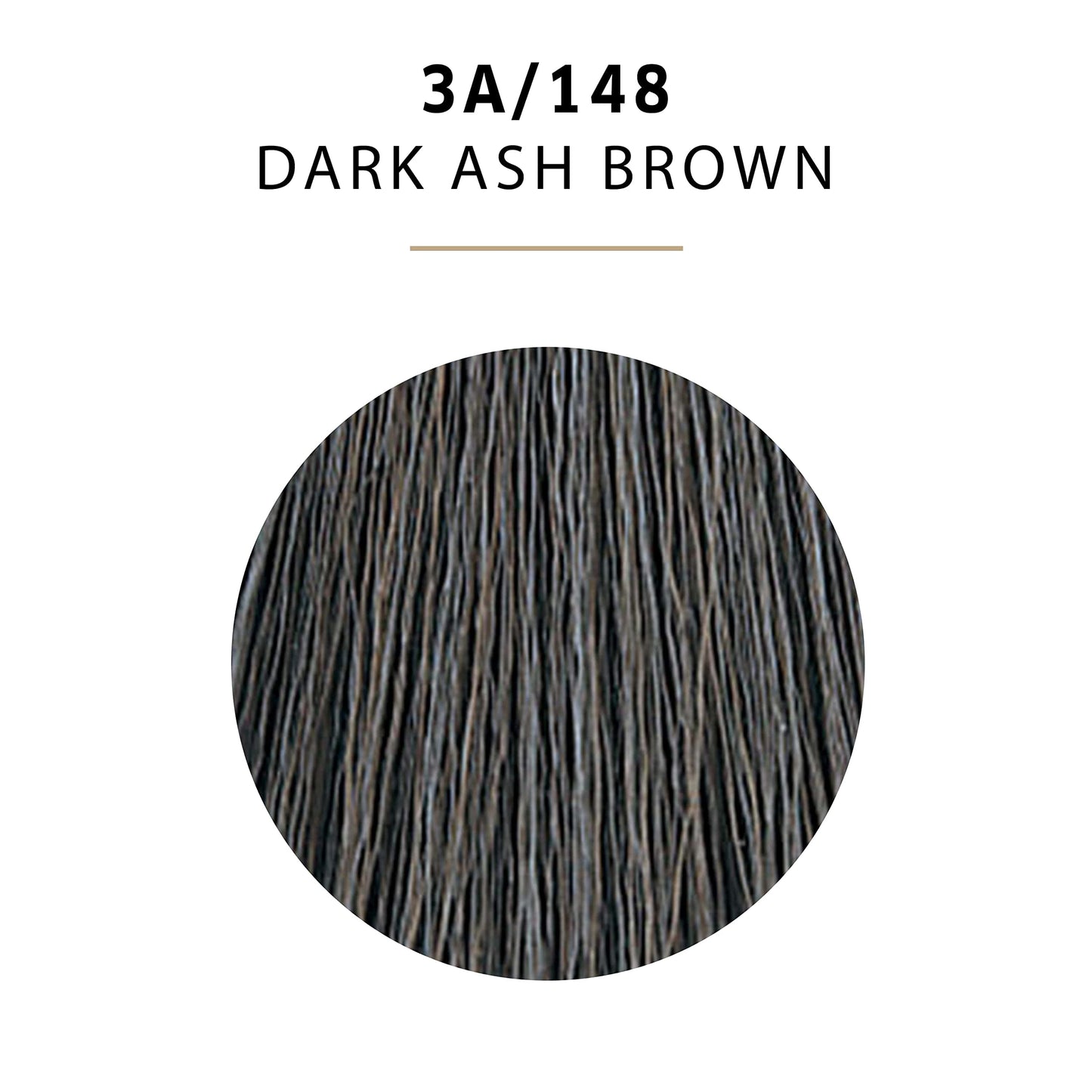 COLORCHARM Permanent Liquid Hair Color | 3A Dark Ash Brown | Up to 100% Gray Coverage | 1.42 Fl Oz