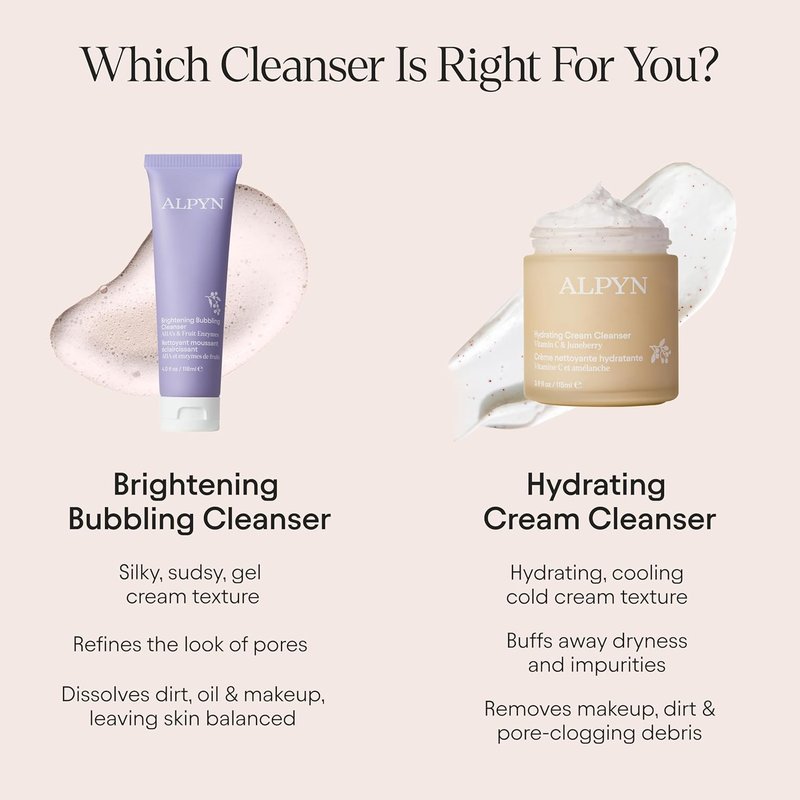 ALPYN Creamy Bubbling Cleanser - Glycolic Acid Face Wash for Pores & Blackheads | 4 oz / 118 ml