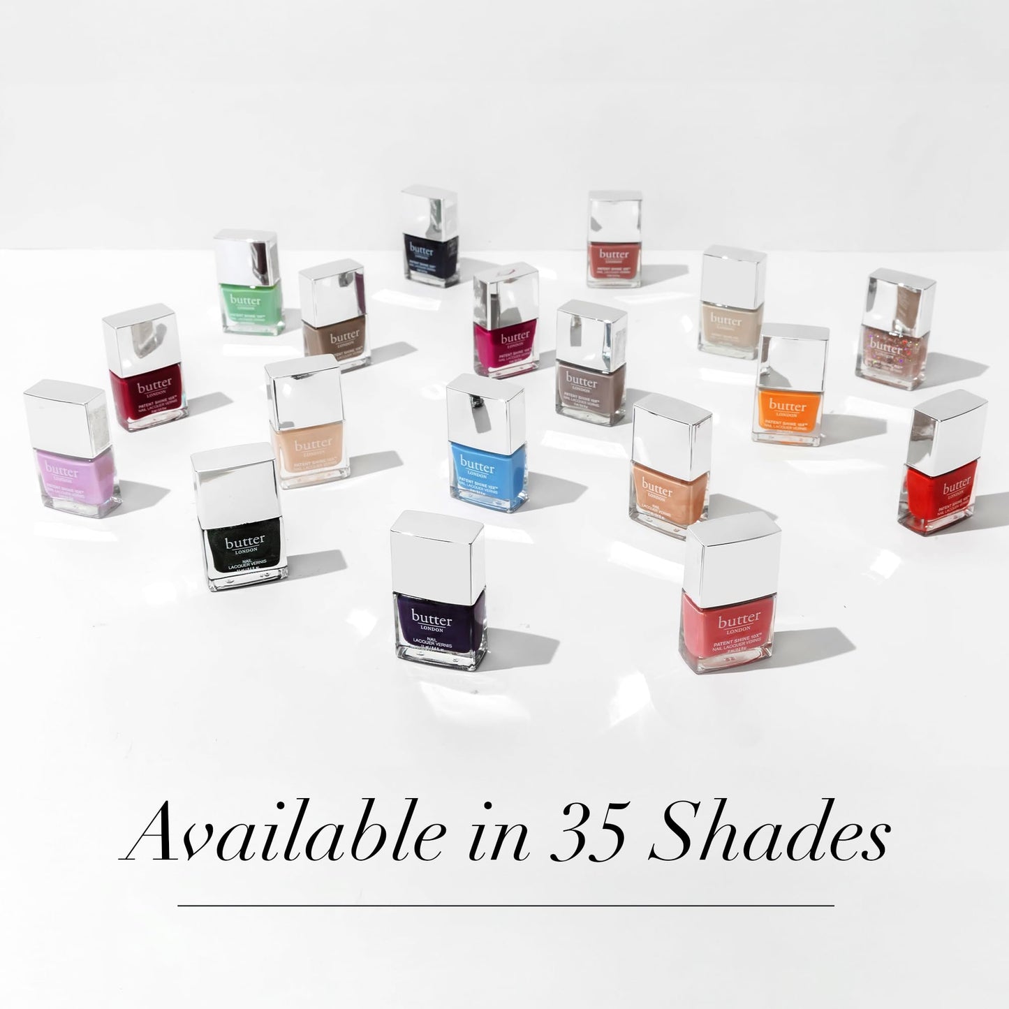 butter LONDON Patent Shine 10X Nail Lacquer Polish, Bespoke Lace (Sheer White) - Gel-Like Finish & Chip-Resistant Nail Lacquer Helps Protects & Strengthens Nails - Vegan & Cruelty-Free (0.4 Fl Oz)
