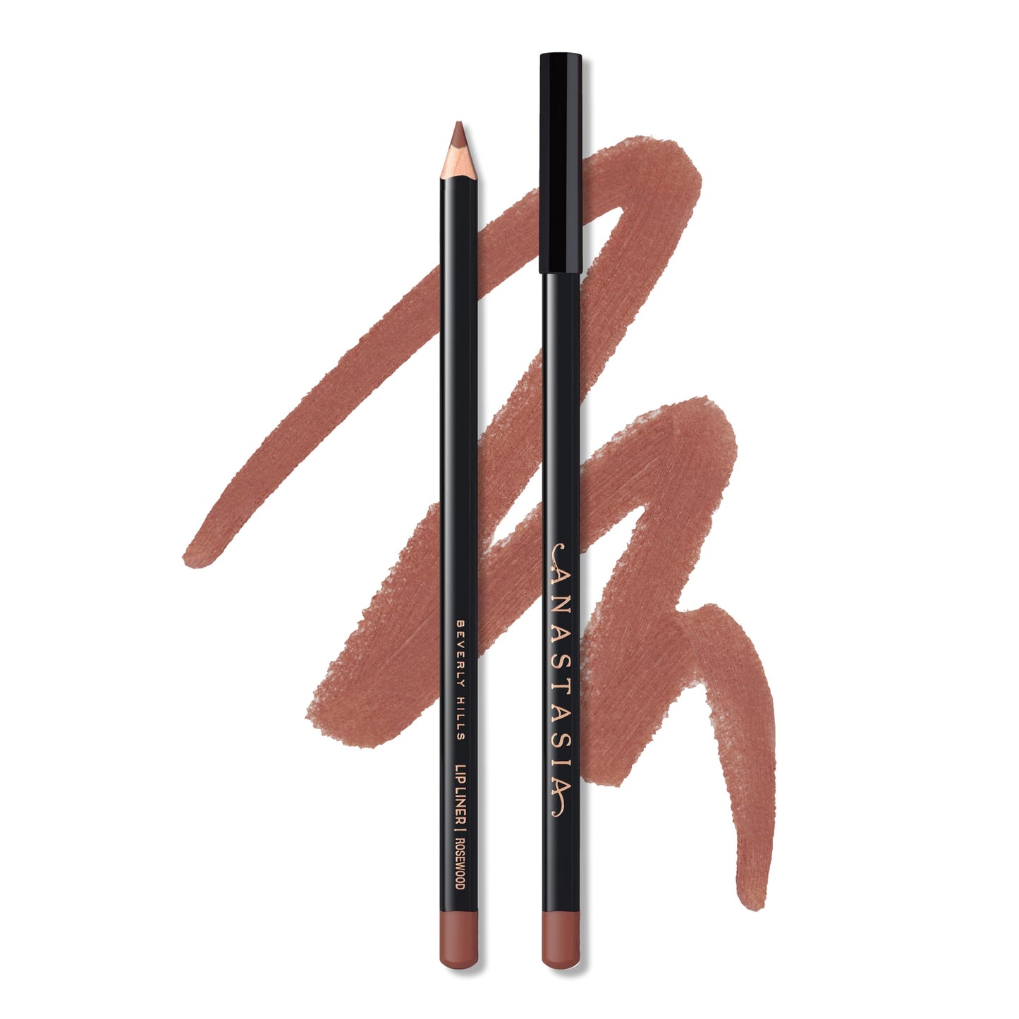 Anastasia Beverly Hills Lip Liner - High-Definition Matte Lip Pencil with Creamy Wax Formula, Smudge-Proof Designer Lip Definer - Rosewood