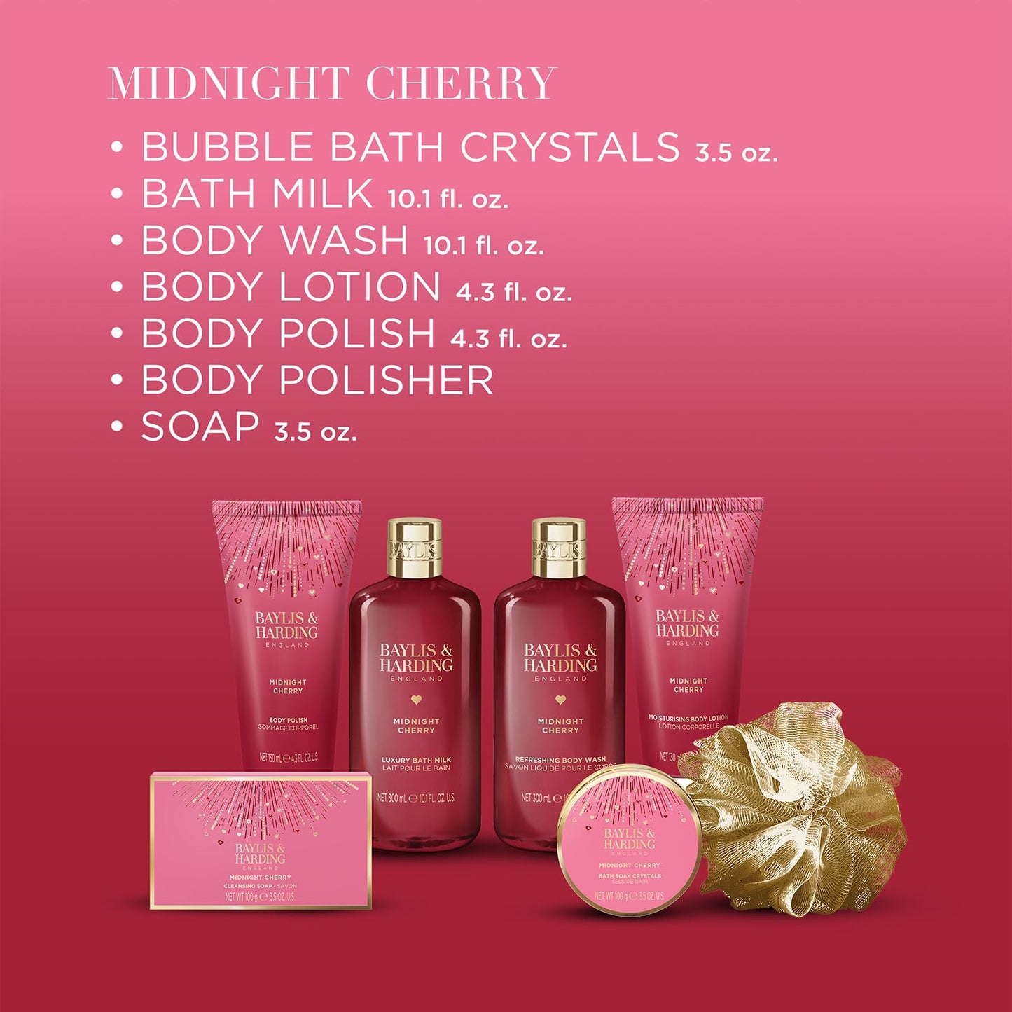 Baylis & Harding Limited Edition Luxury Pamper Box, Gift Set for Women