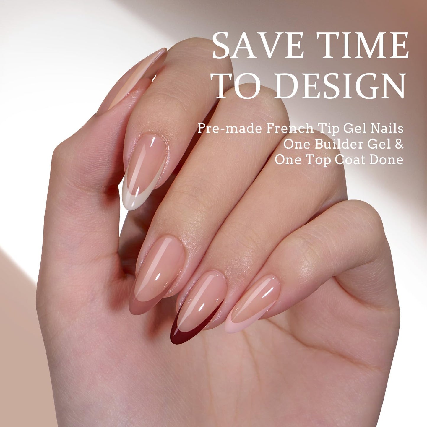 btartboxnails XCOATTIPS French Gel Nails Nail Gel for Nail Tips