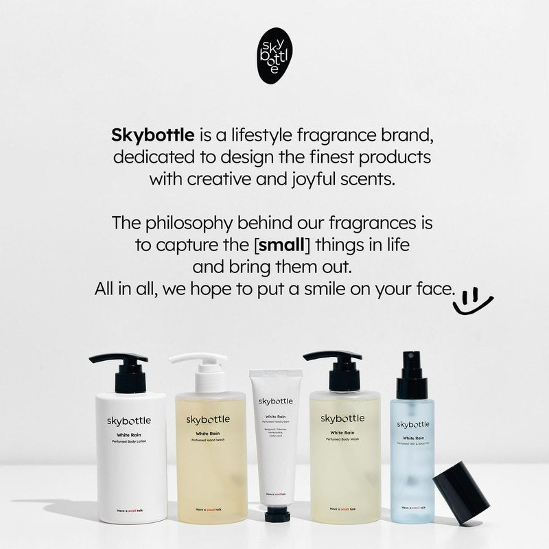 skybottle Scented Hand Cream, Fast-Absorbing Shea Butter & Hyaluronic Acid Moisturizer, Patchouli & Jasmine Scent, Perfumed Korean Lotion Gift for Dry Skin, Travel Friendly, 1.7 Fl Oz