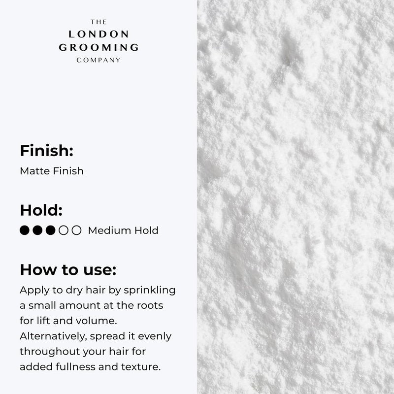Matte Hair Powder for Men - All-Day Hold Texture Styling | 0.7 Ounces (20g)
