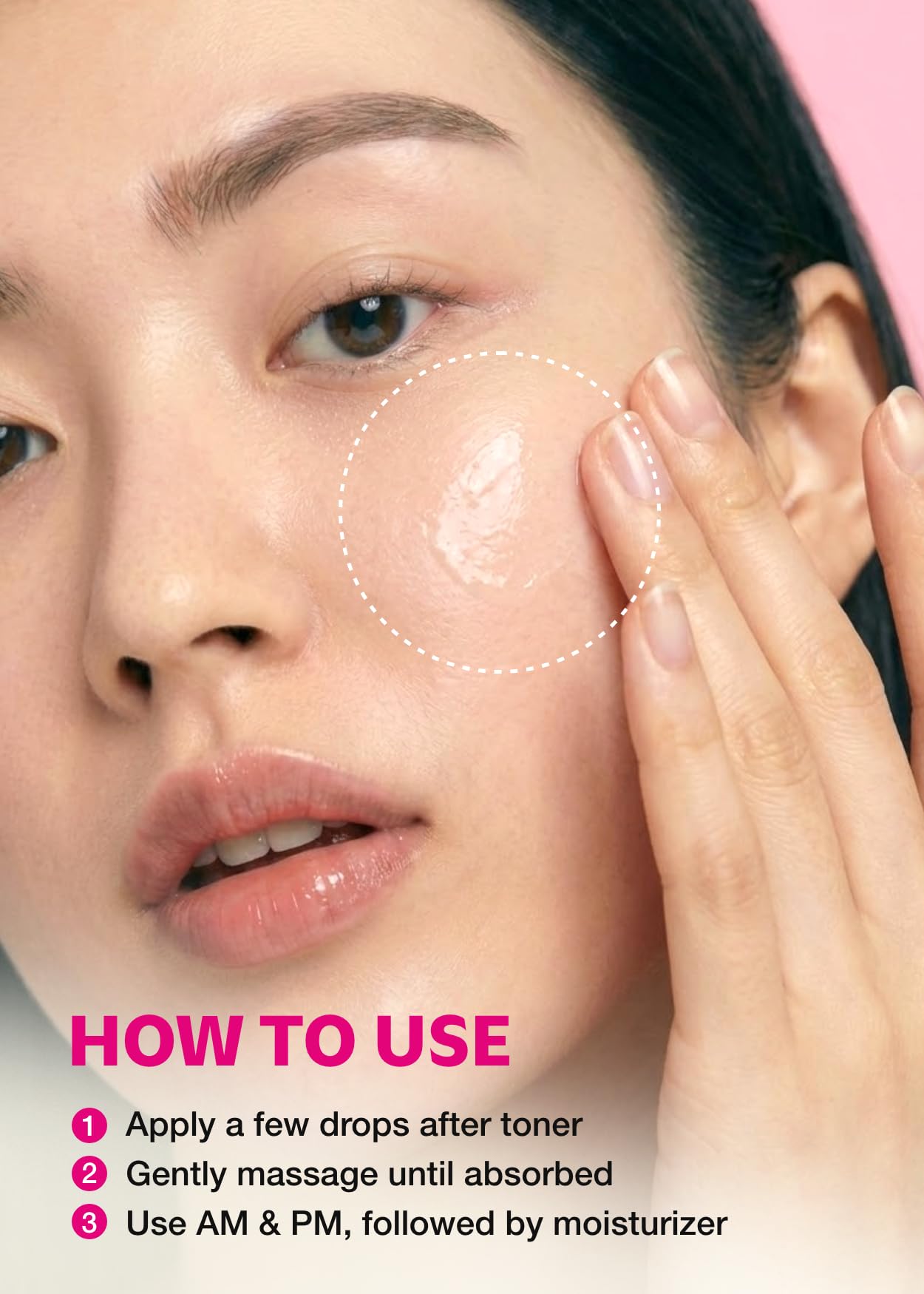 ISOI Rose PDRN Serum with Bulgarian Rose Oil, Radiance Face Serum