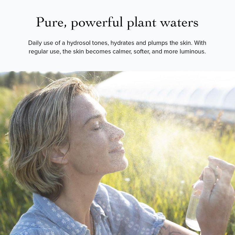 Evanhealy Sonoma Rose Petal HydroSoul - Hydrating Face Toner for Mature & Delicate Skin | Copper Distilled Hydrosol