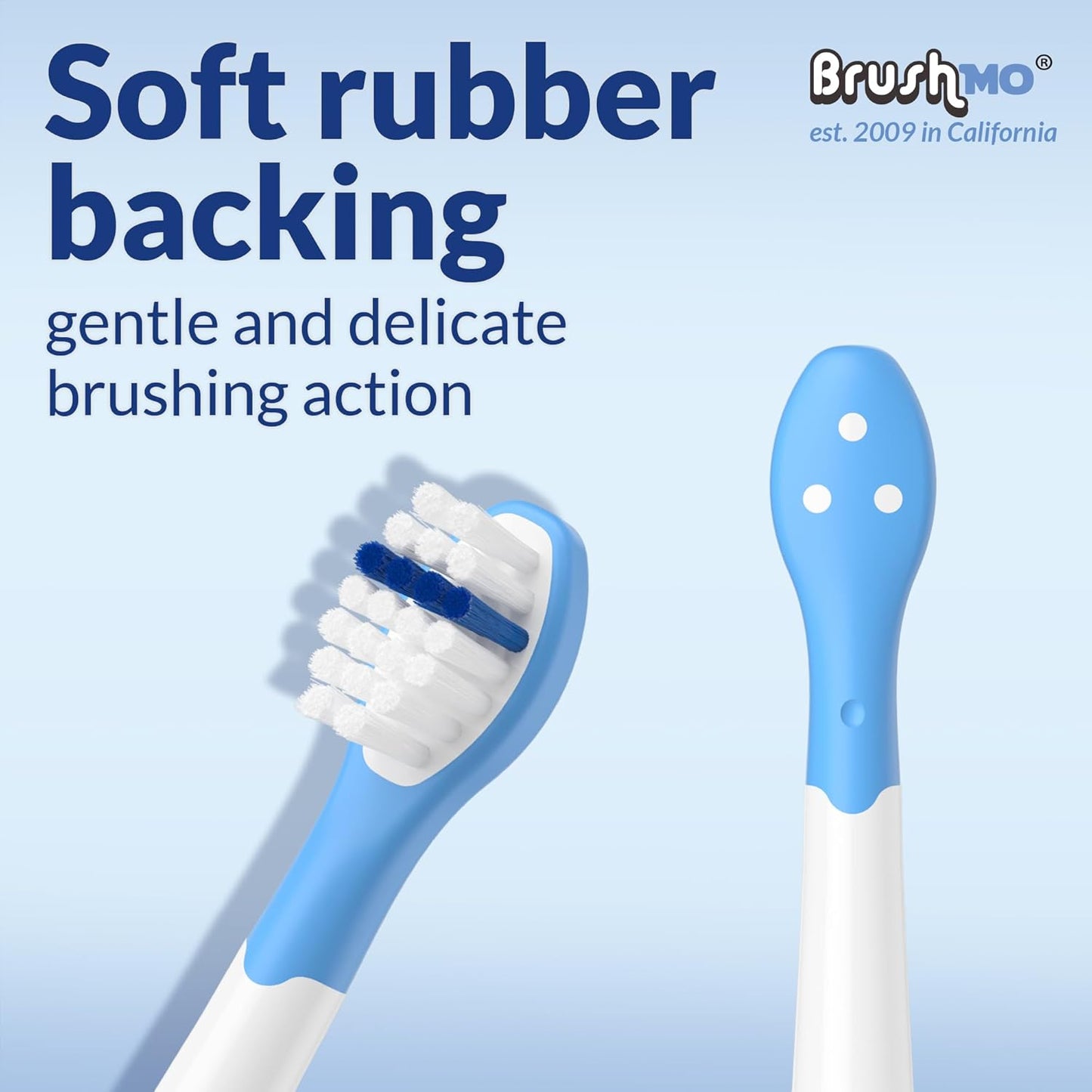 Kids Replacement Toothbrush Heads - Ultra-Soft Dupont Bristles | Compatible with Philips Sonicare HX6032 & HX6042, 8-Pack, Multi-Color