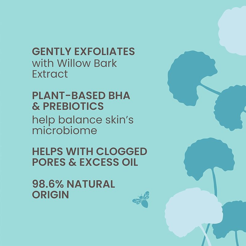 Burt's Bees Foaming Face Wash - BHA Breakout Defense Cleanser for All Skin Types | 8 Oz.