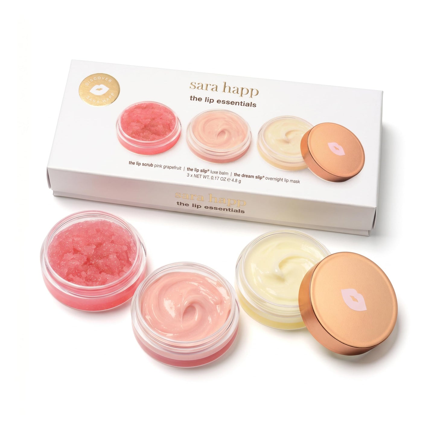Sara Happ The Lip Essentials, Lip Care Set