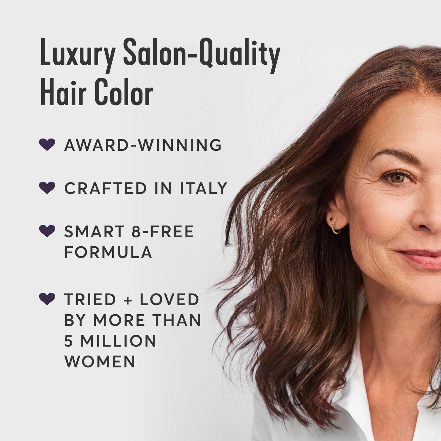 Madison Reed Radiant Hair Color Kit - 100% Gray Coverage for Resistant Grays, 4.5NNN Darkest Brown with Warm Tones (Barletta Brown) | PPD-Free & Ammonia-Free, 1 Pack