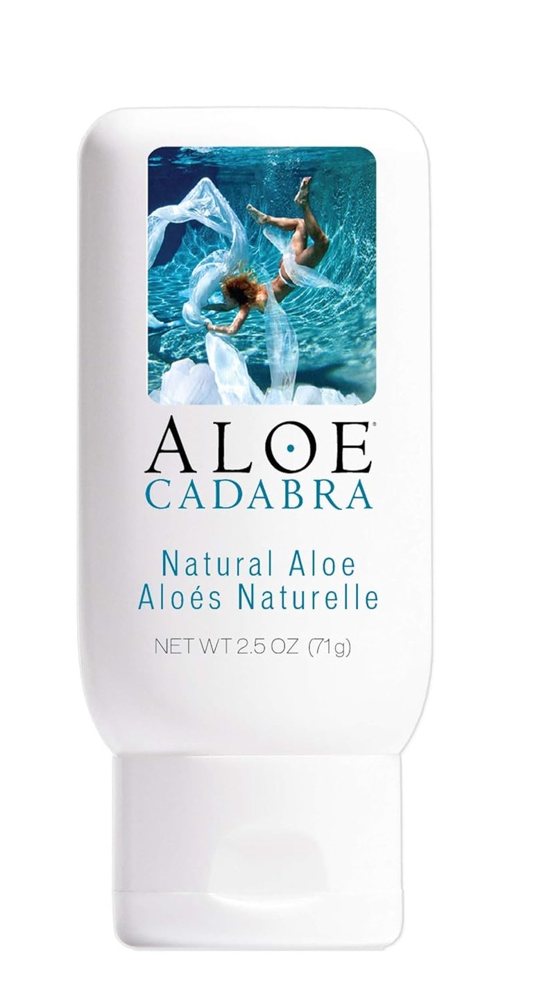 Aloe Cadabra Natural Vaginal Moisturizer - Organic Aloe, pH Balanced | Unscented 2.5 oz