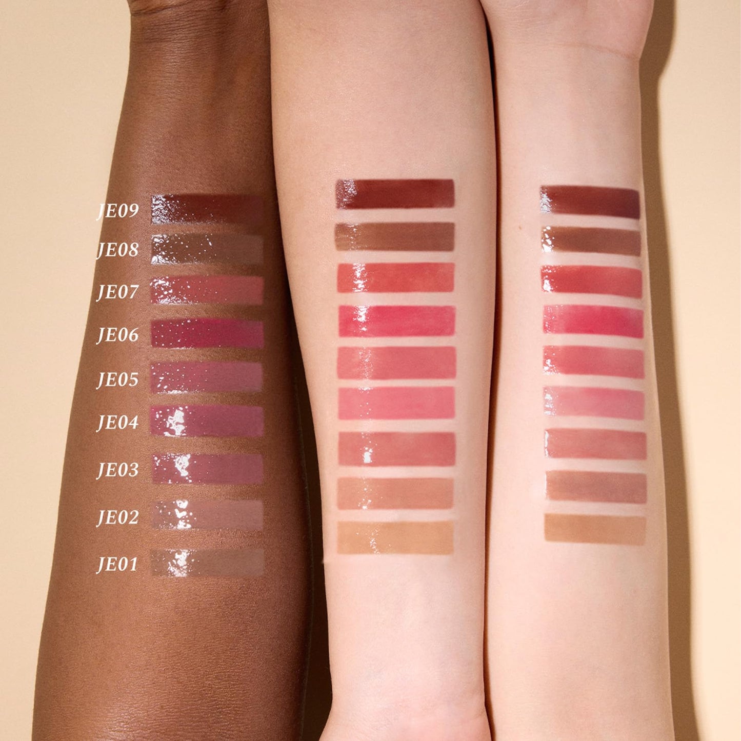 Flower Knows The Sweetie Bear Coating Lip Jelly,Soft Moisturizing Tinted Lip Gloss with Botanicals,Lightweight Non-Sticky Pink Lips Plumper,Cruelty-Free,0.18 oz(JE04 Ribbon Pink)