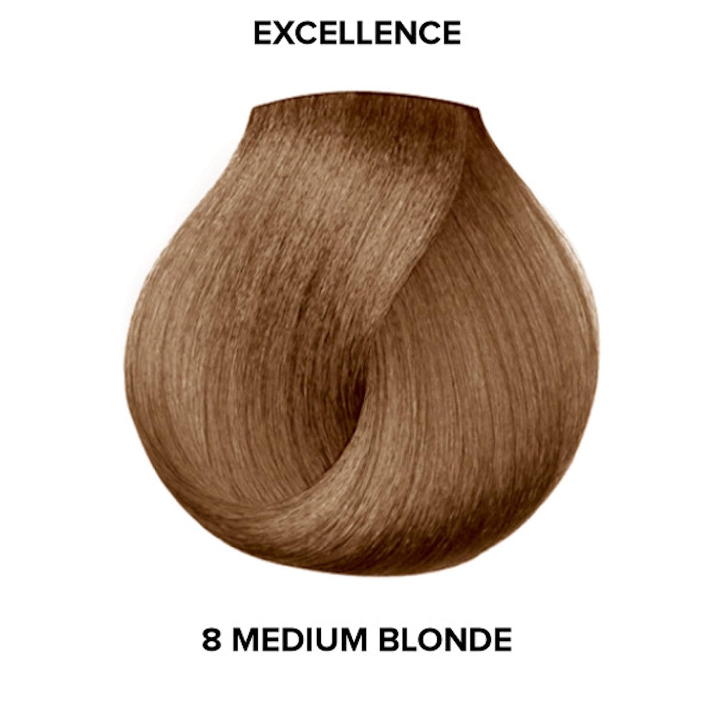 L'Oréal Technique Excellence Crème Permanent Hair Color - Long-Lasting Hair Dye, Rich Formula With No-Drip Application, Superb Gray Coverage, Medium Blonde