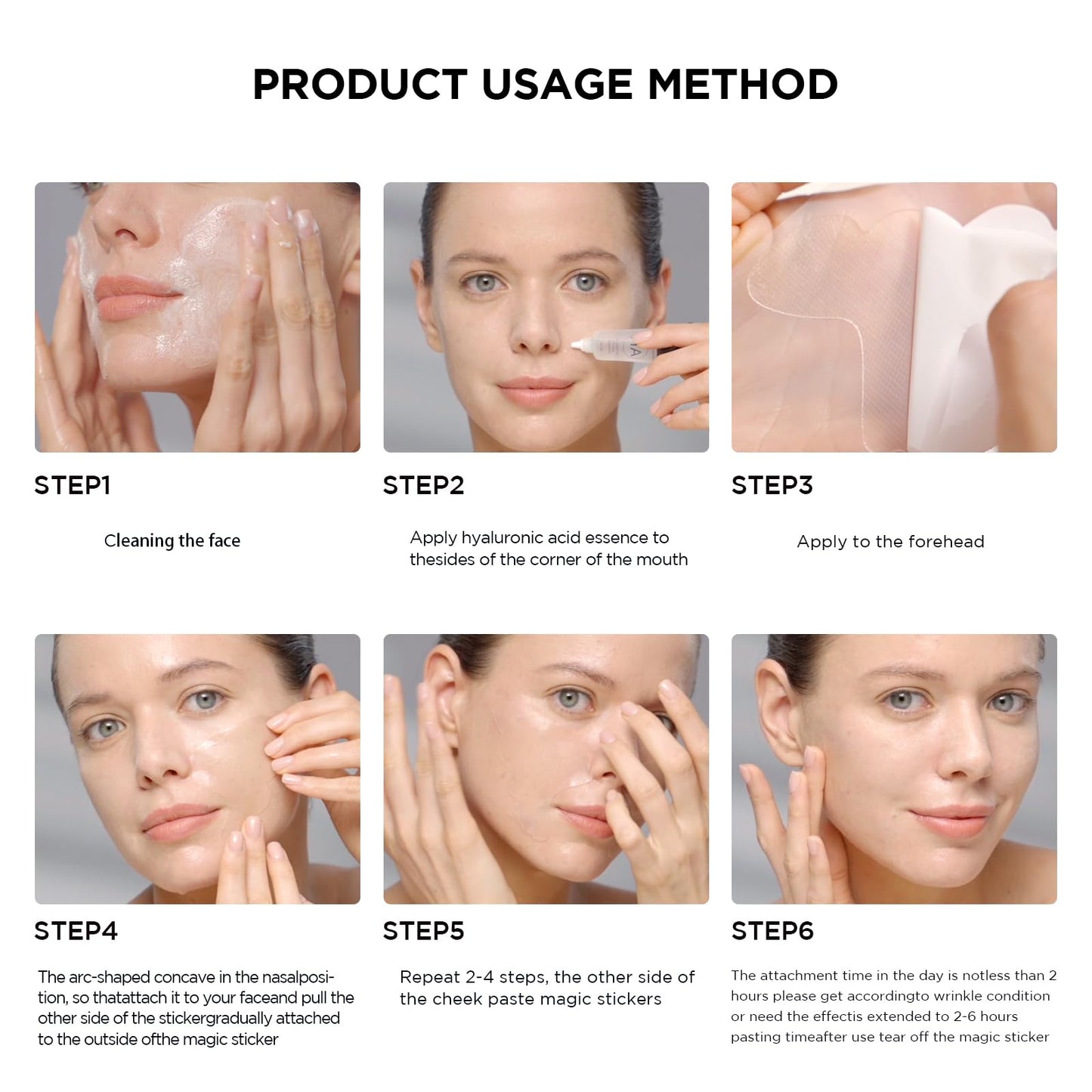 SECRET STRIPS Anti Wrinkle Patches to Remove Face Wrinkles Treatment,Smooth Nasolabial Folds Wrinkle Patches Face Masks Beauty Product