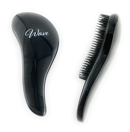 G.B.S Detangling Brush For Women and Girls, Dry and Wet Hair Brush Detangler for All Hair Types Eliminate Tangles and Knots, Black