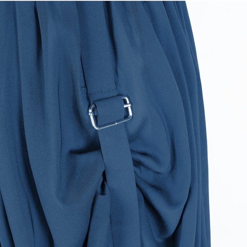 Mingyuezai Women's Renaissance Skirt Victorian Peasant Double-Layer Maxi Long Skirt(YMX2022019,2XL)