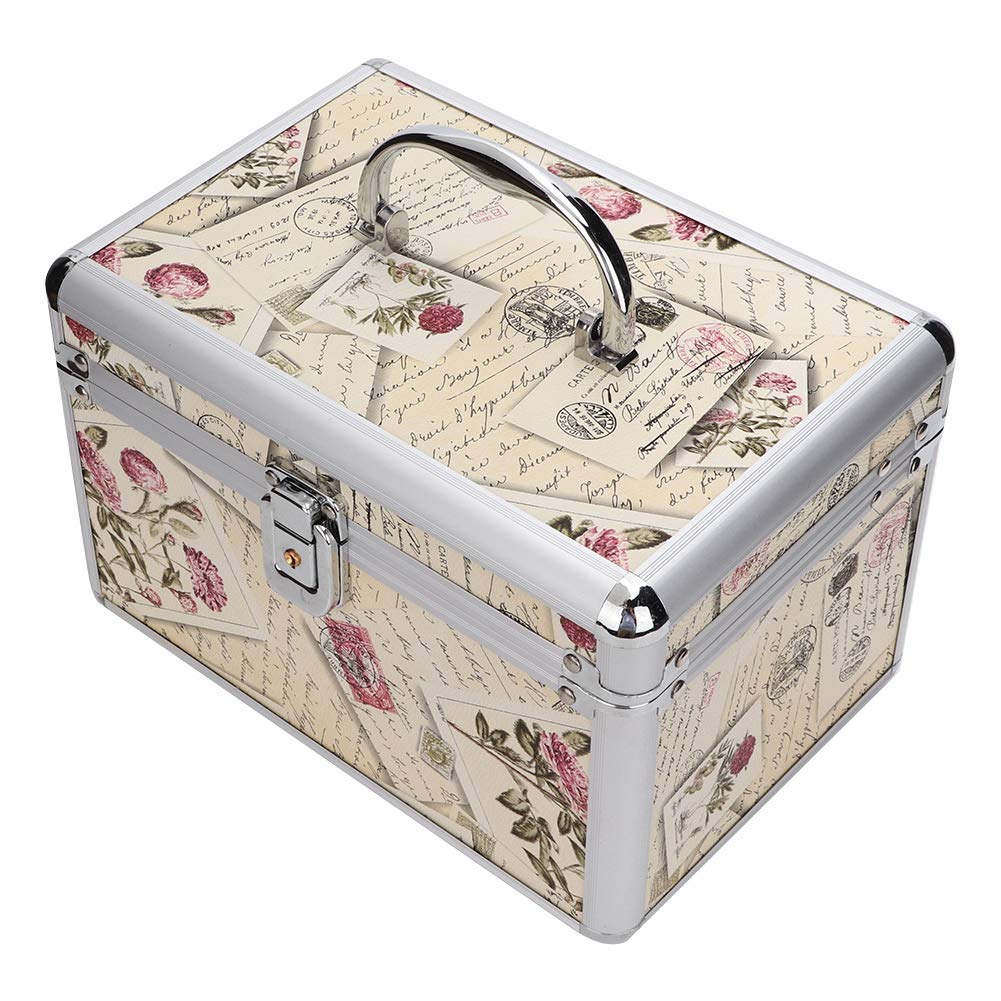 YUYTE Case Makeup Case Makeup Storage Case Makeup Organizer Case Empty Storage case, portable storage box for makeup artist/beautician