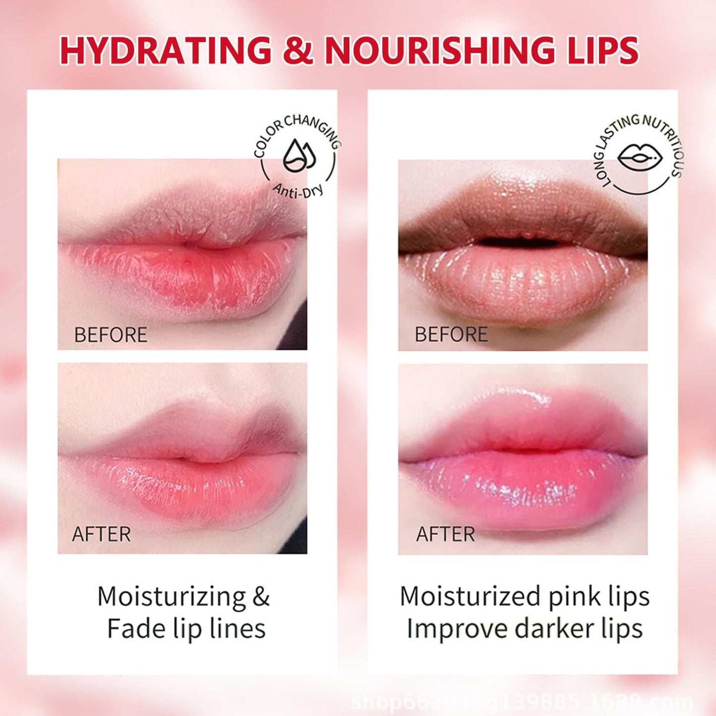 10 PCS Bee Lip Balm Honey Pot, Honey Lip Mask Bulk, Moisturizing Lip Sleeping Mask Hydrating Prevention Dry & Cracked Lip, Reduce Lip Lines and Wrinkles, Wedding Gifts, Bulk Gifts